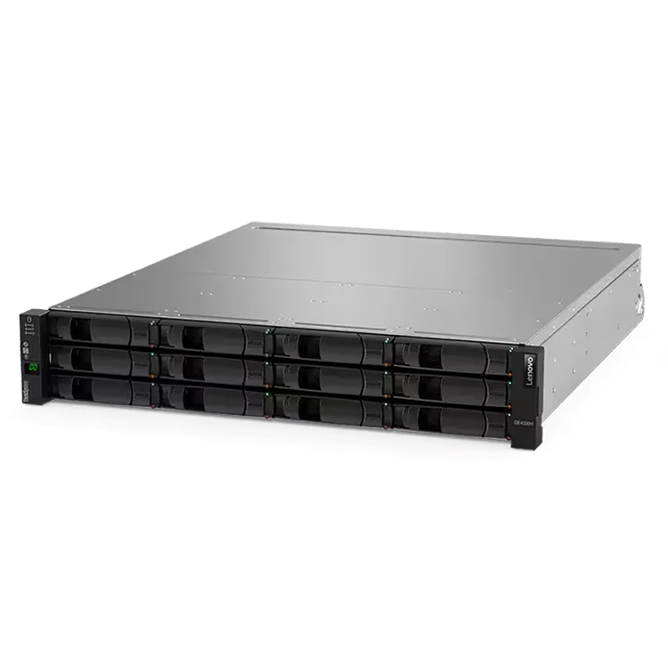 ThinkSystem DE4000H 2U12 LFF Hybrid Flash Array